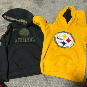 Steeler hoodies YS